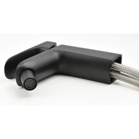 смеситель paini nove 09yo304 для биде, без донного клапана, черный матовый