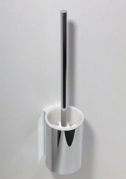 Ёршик для унитаза Keuco Plan 14972 010100 хром, белый