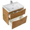 раковина полувстраиваемая belbagno 70 bb700/450-lv-mr-ast белая
