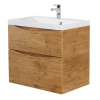 раковина полувстраиваемая belbagno 70 bb700/450-lv-mr-ast белая