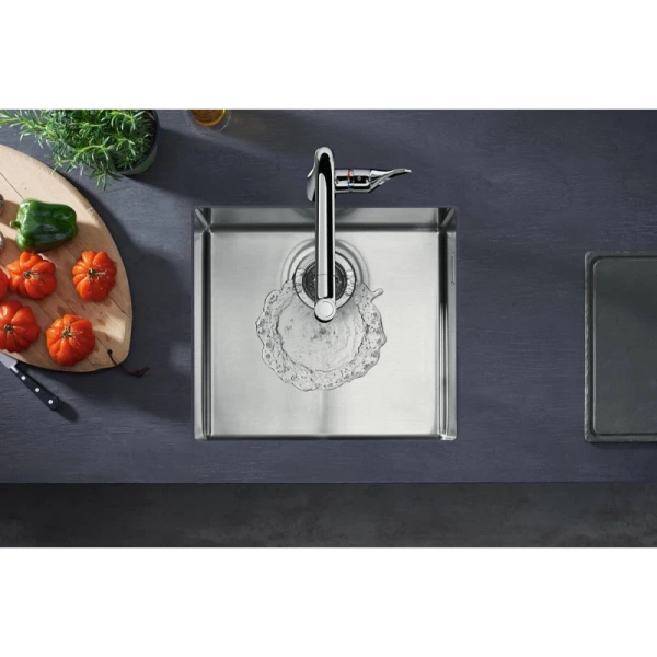 смеситель для кухни hansgrohe metris m71 73801000