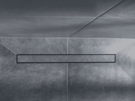 душевой трап 950 bettoserb drain frameless line арт. 13701234, хром матовый/ полая под плитку, без рамки комбинированный затвор