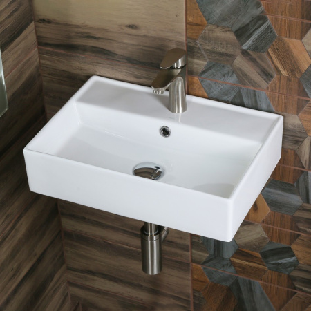 накладная раковина в ванную melana 50 см mln-7657d