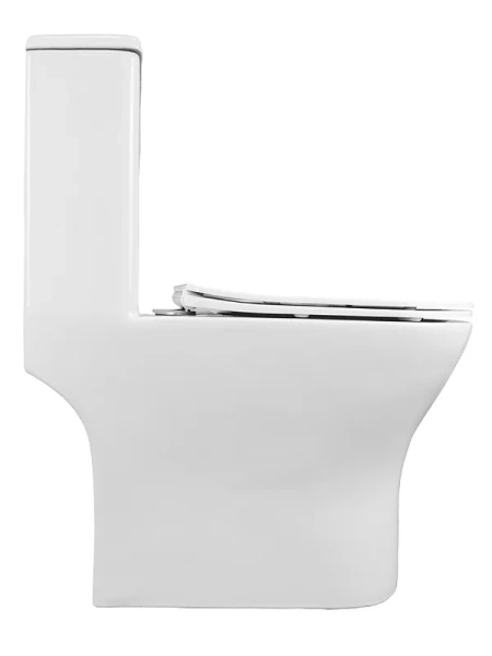 унитаз моноблок azario terni az-8618t напольный, безободковый, слив "торнадо", с сиденьем микролифт, 67x35x76 см, белый