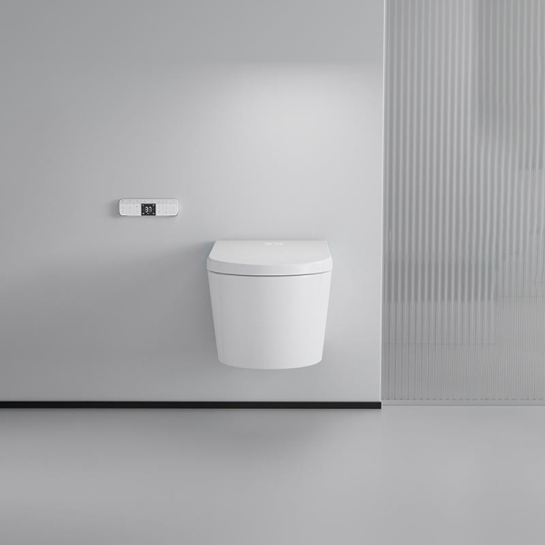 унитаз nemo 977-2/white подвесной, электронный, с функцией биде, смыв торнадо, glossy white