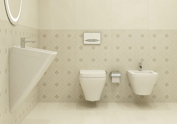 раковина подвесная bocchi firenze 60 1082-001-0126 белая глянцевая