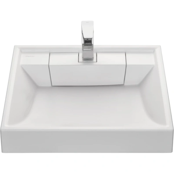 раковина акватон рейн 1a72103krw010 над стиральной машиной, 60x50 см, белая