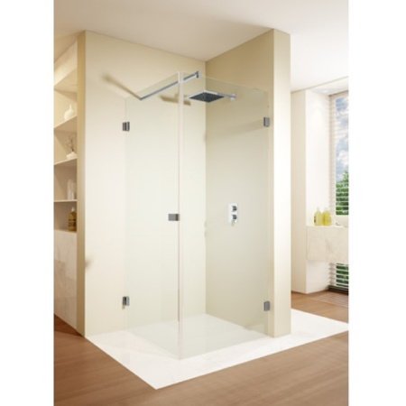 Душевой уголок Riho SZ Scandic NXT X201, 87x77x200 см, профиль хром, стекло прозрачное, левый/правый