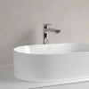 раковина villeroy & boch collaro 4a1956r1 накладная, 56x36 см, альпийский белый с покрытием ceramicplus