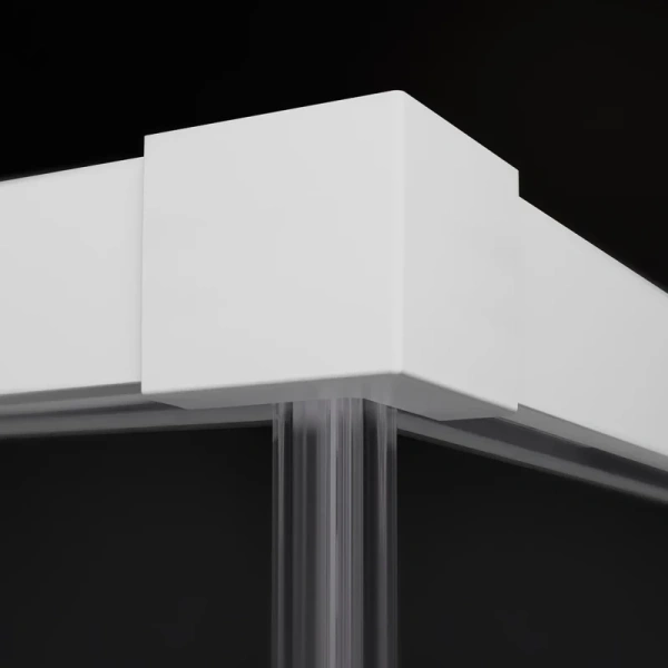 душевая дверь radaway idea white dwj 100 left 387014-04-01l прозрачное