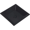 раковина 42x42 см abber rechteck ac2214mb, черный матовый