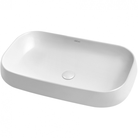 Раковина 71.5x41 см Abber Rechteck AC2210, белая