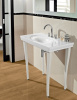 раковина полувстраиваемая 100 см villeroy & boch la belle 6124a1r1