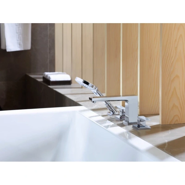 смеситель на борт ванны hansgrohe metropol 32553000