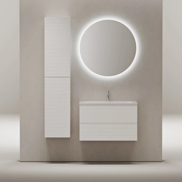 тумба под раковину sancos folk 80 fl80w подвесная bianco