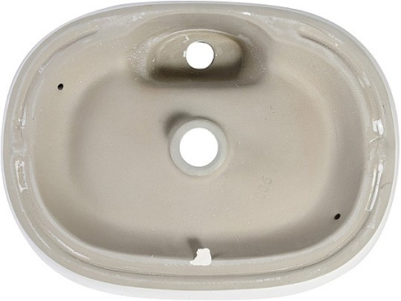 раковина накладная 50 см aquanet lake-2 00211287, белая