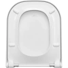 сиденье для унитаза roca the gap a80173200b с микролифтом, белый