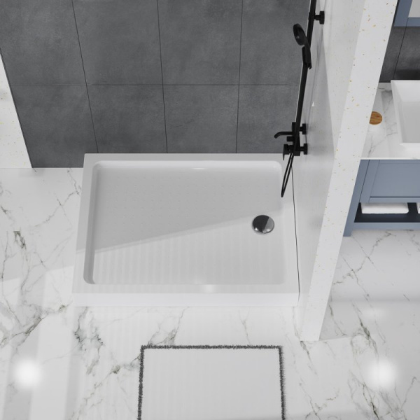 акриловый поддон для душа belbagno tray 120x90 tray-bb-ah-120/90-15-w белый