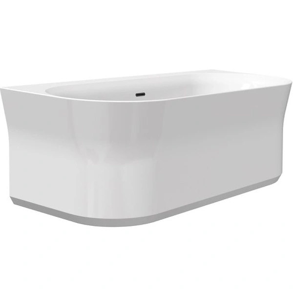 акриловая ванна ravak ypsilon wall 178x86 xc00100035 без гидромассажа