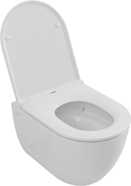 унитаз allen brau priority tornado 4.31008.20 подвесной, безободковый, смыв торнадо, без сиденья, белый глянец