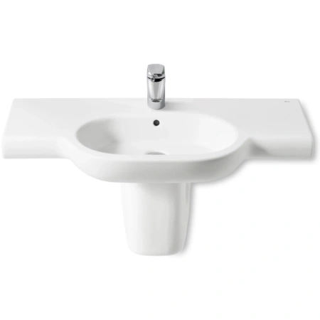 раковина 100x46 см roca meridian 32724b000
