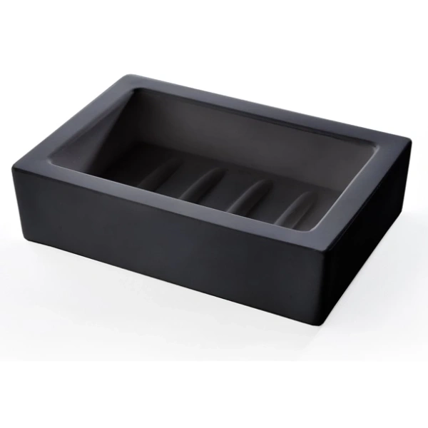 Мыльница 3SC Mood Black MN01A цвет черный матовый