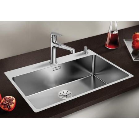 кухонная мойка blanco andano 700-if/a infino зеркальная полированная сталь 522995