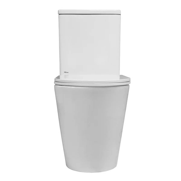 унитаз моноблок azario eagle az-80673 напольный, безободковый, горизонтальный слив, с сиденьем микролифт, 69x36x80 см, белый