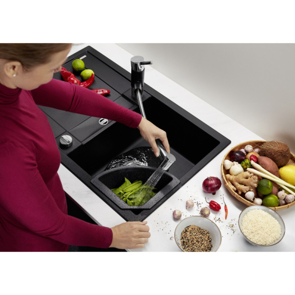 мойка кухонная blanco metra 45s 513035 антрацит