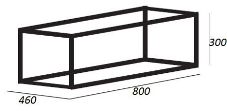 тумба cezares cadro 80 cadro-80-1c-so-bg-blum подвесная белый глянец