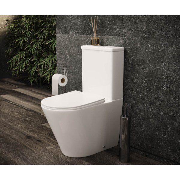 бачок для унитаза ceramicanova highlight cn1802-t, двойной смыв 3/6 арматура