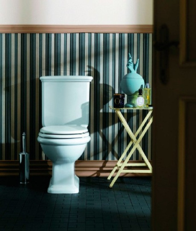 унитаз напольный simas lante la 08 горизонтальный выпуск, боковая ручка