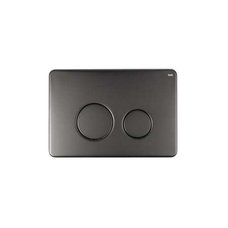 Клавиша смыва IDDIS Unisteel UNSR2GMi77 механическая, матовый графит