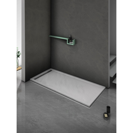 Душевой поддон из искусственного камня WeltWasser WW TRS 9070 STONE-WT 90x70 10000004369 белый