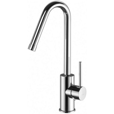 Смеситель Paffoni Light LIG978CR для раковины, с донным клапном, высота излива 19.1 см, хром глянцевый