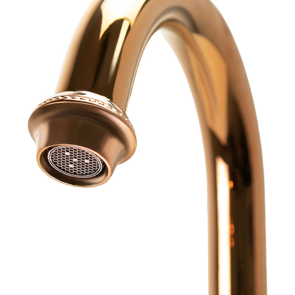 смеситель для раковины lemark spark lm6707rg розовое золото