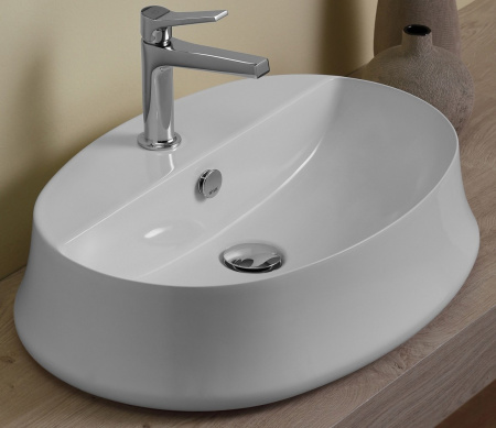 Раковина накладная 60 см Simas Sharp SH 05