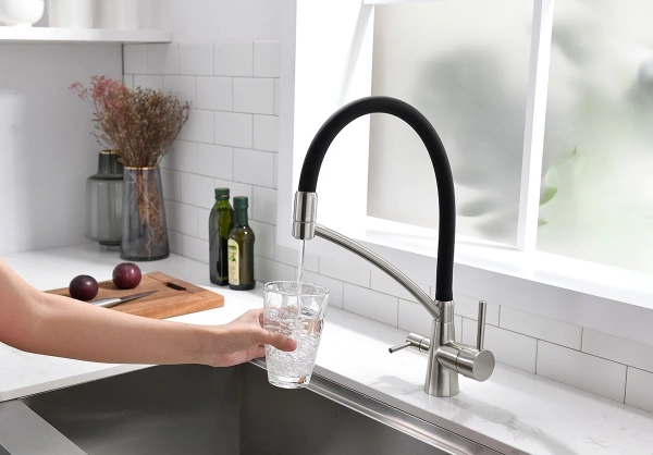 смеситель для кухни с фильтром paulmark siegen si213111-ni + h851p00