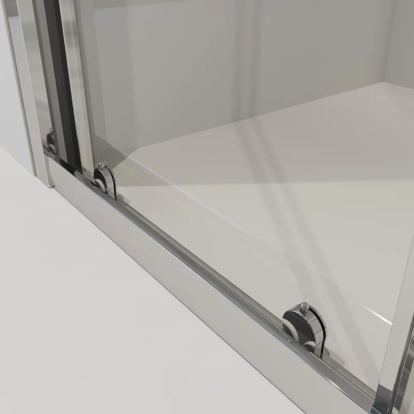 душевой уголок niagara nova 80×80 ng-62-8a-a80 профиль хром, стекло прозрачное