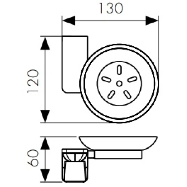 Мыльница Kaiser Glory KH-1503
