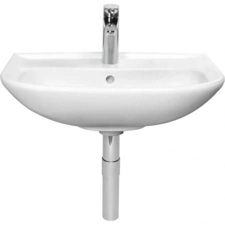 раковина roca access zru9307610 60x45 см, подвесная, белый