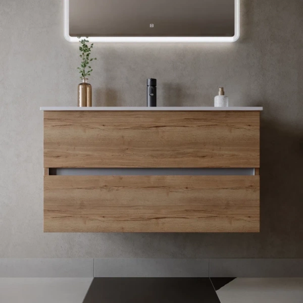 тумба под раковину sancos urban 890х450х550, c двумя ящиками, дуб галифакс натуральный, арт. ur90eg тумба под раковину sancos urban 890х450х550, c двумя ящиками, дуб галифакс натуральный, арт. ur90eg