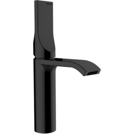 Смеситель для раковины Bossini Apice E89603.073, с донным клапаном, черный матовый