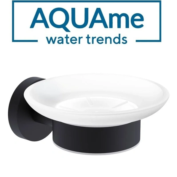 мыльница настенная AQUAme Trento AQM7211MB