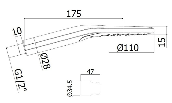 душевой гарнитур paffoni sofia 2 zdoc122cr + zsup010cr + zflo018cr ,