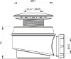 сифон для поддона alcaplast a47cr-60