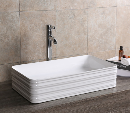 раковина-чаша 65 см ceramalux w1531 (d1408) белая