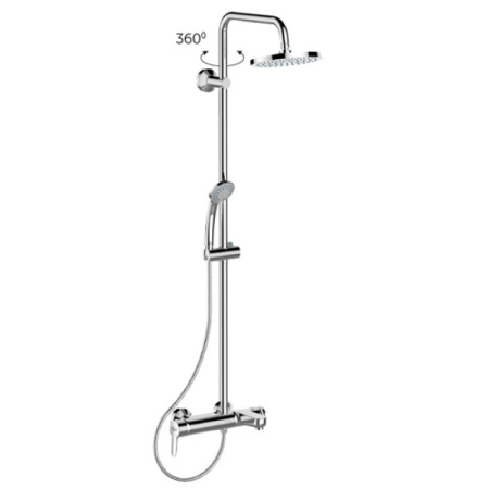 Душевая стойка Ideal Standard IdealRain Eco B1097AA для ванны с душем