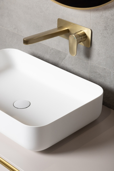 раковина-чаша boheme corian slim 60 879-60-mw белая матовая