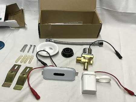 писсуар подвесной ceramalux х529s с сенсорным механизмом смыва